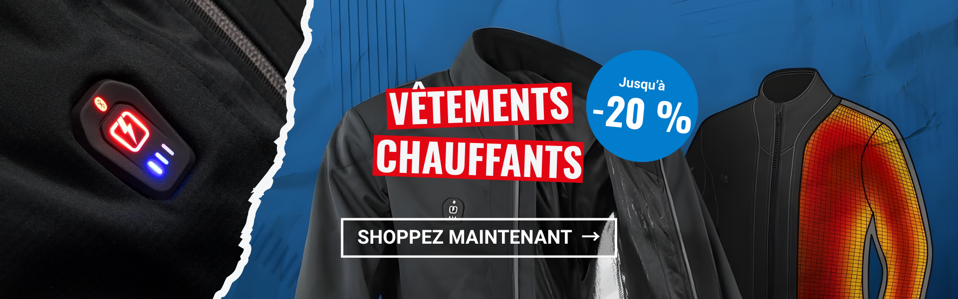 Vêtements chauffants